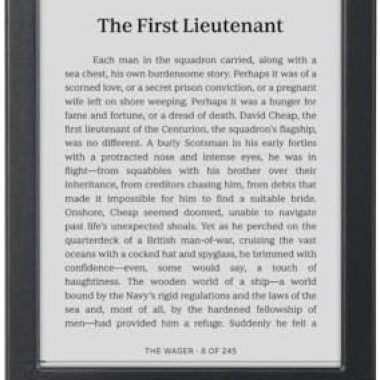 Kobo Clara BW | eReader | 6” Glare-Free Touchscreen with ComfortLight PRO | Dark Mode Option | Audiobooks | Waterproof | 16GB of Storage | Black
